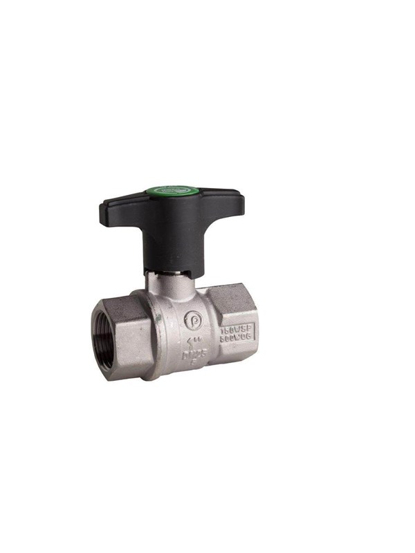 Pettinaroli F x F heavyduty fullway ball valve extended Plastic lever