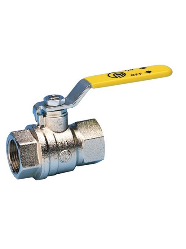 Pettinaroli F x F heavyduty fullway ball valve Aan uni C i G en331 yel