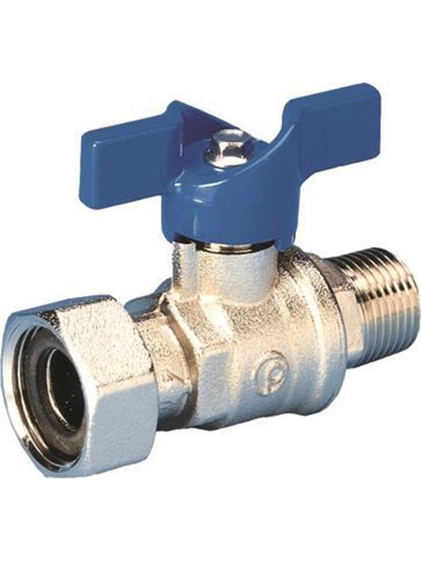 Pettinaroli Kogelkraan met draaibare eind/mannelijk 3/4" x 3/4"