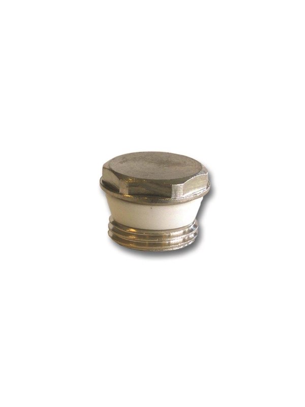 Pettinaroli Stopcontact voor radiator verchroomd 1/2