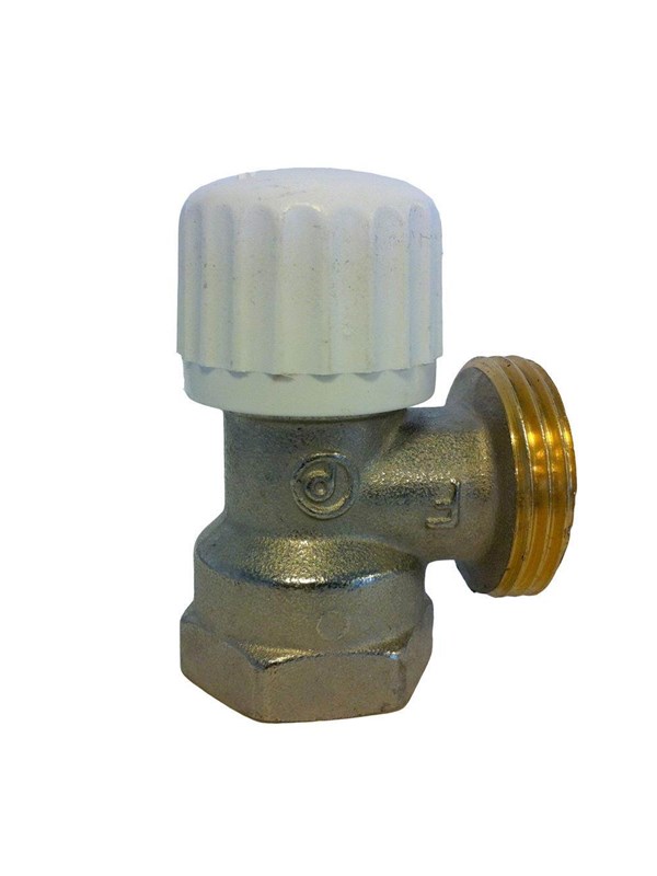Pettinaroli 3/4" thermostatische hoekklep "alleen voor shunt 7021
