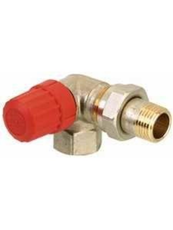 Danfoss Thermostatische radiatorafsluiter 3/8 dubbel haaks LI Kvs 0,65 m3 h RA N10
