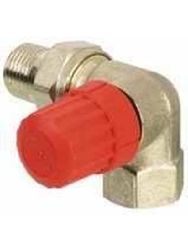 Danfoss Thermostatische radiatorafsluiter 3/8 dubbel haaks RE Kvs 0,65 m3 h RA N10