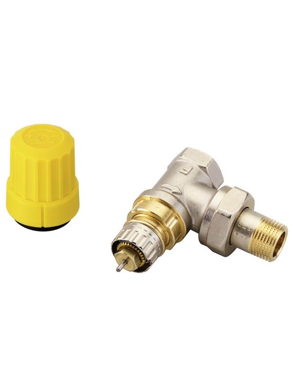 Danfoss RA-U radiator valve 10 3/8" Angular running