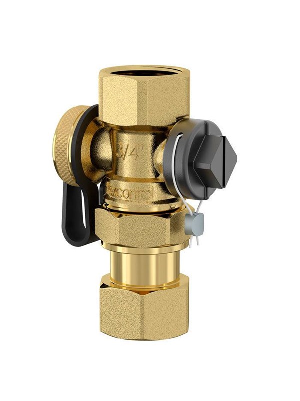 Flamco Flexcontrol service-afsluiter 3/4bix3/4bi