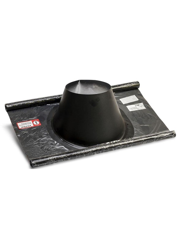 Metalbestos flashing ø230/130 5-32° flex Zwart