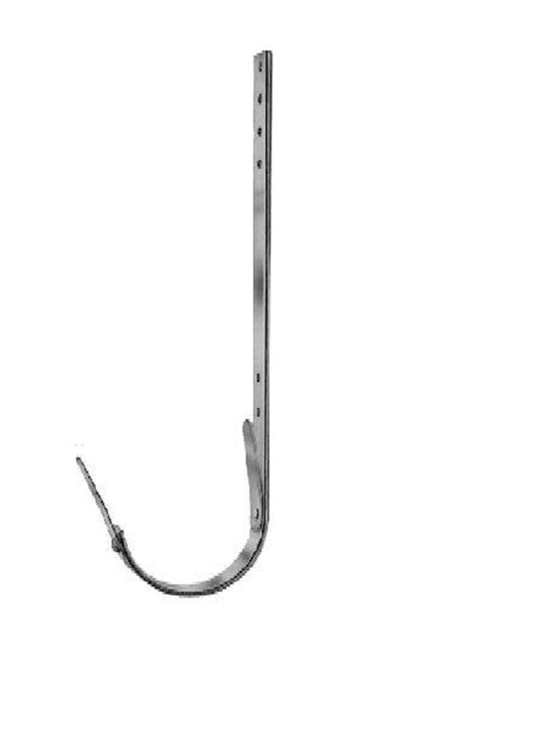 J. Petersen Gutter bracket ipa Standaard long 280mm half round