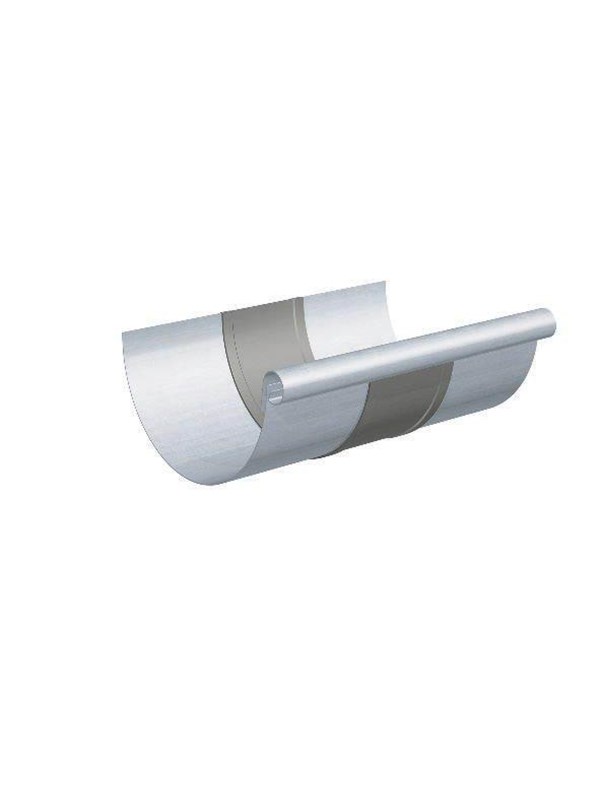 Rheinzink Uitbreidingselement voor halfronde goot 250x0.8