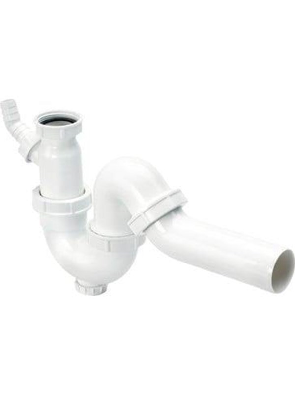 Viega pipe odour trap 112 x 50 mm Wit 107253