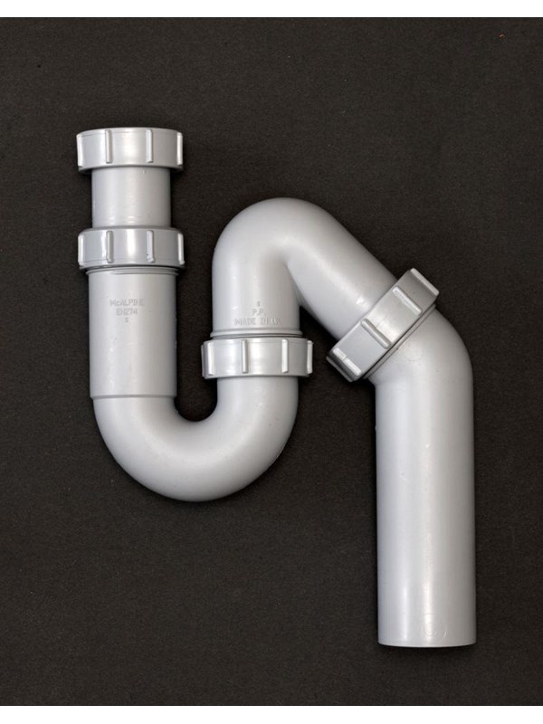 Juvel Intra juvel water trap 50 mm x 1 1/2" grey