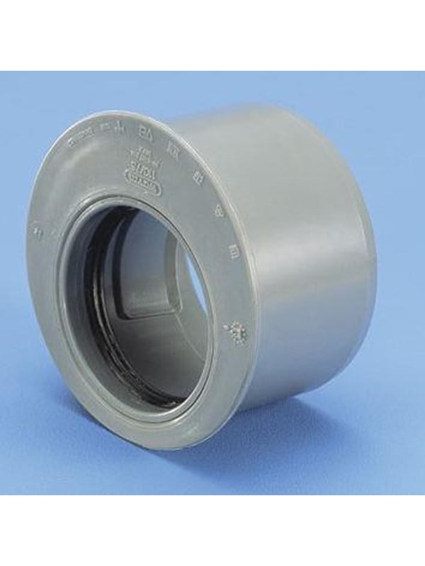 Wavin Wafix pp reducer short 50 x 32 mm Grijs
