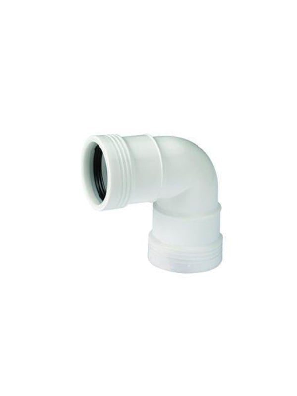 Wavin Wafix plus pp bend 88.5° x 32 mm Wit