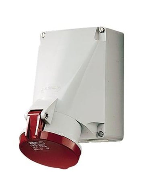Mennekes Aan de muur gemonteerd recept. 63a4p6h400v ip44