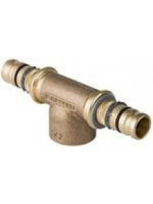 Geberit Mepla T-stuk met vrouwelijke draad: d=63mm rp=1 d1=6