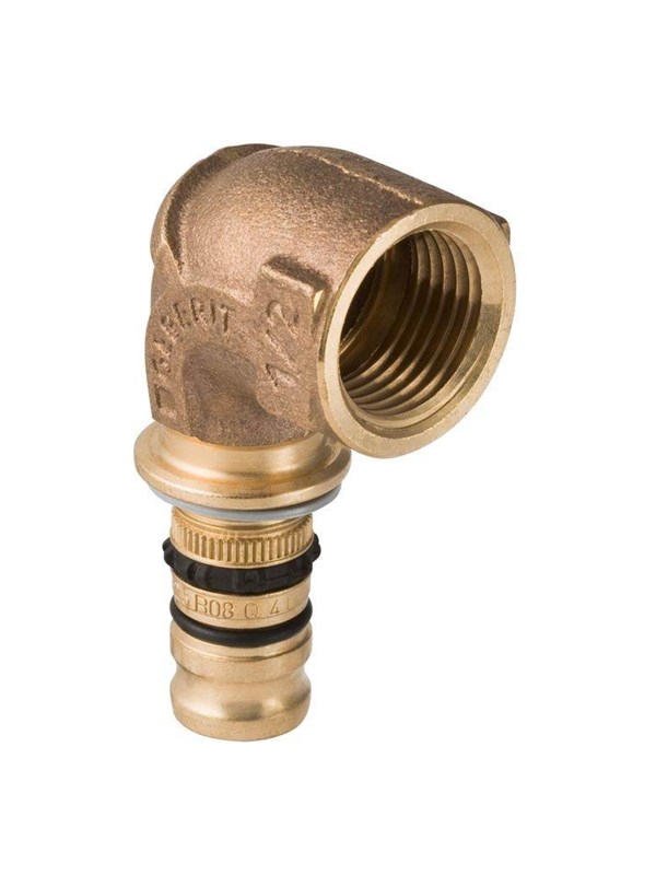 Geberit mepla bend AV / multimedia paneel 90° with female thread: d=32mm r