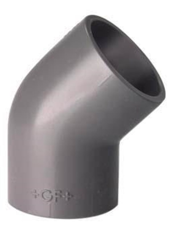 +GF+ Elbow 45° polyvinylchloride pn16 d32