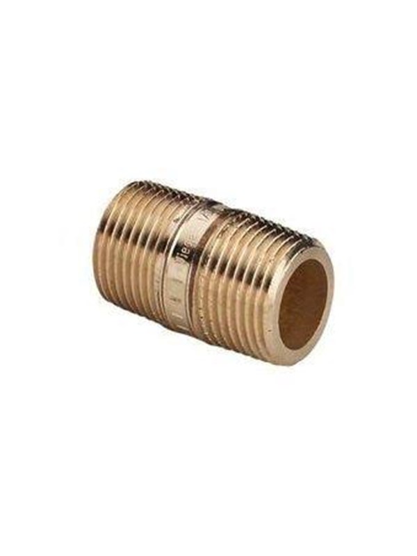 Viega Nipple pipe 1 1/2" x 50 mm gunmetal