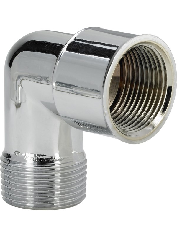 Viega elbow 90° 12 Messing chromed