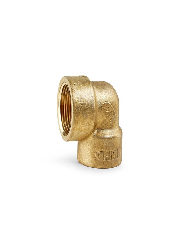 Isiflo Elbow Messing 90° female/female 12