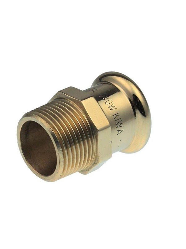Vsh Fabrieken Xpress copper straight connector fm 22xr1/2
