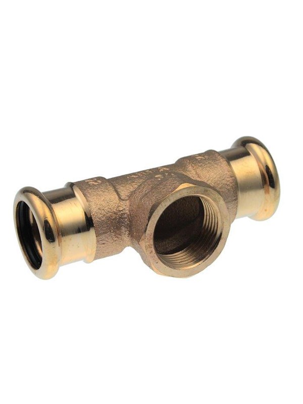 Vsh Fabrieken Xpress Koper threaded t-piece fff 22xrp3/4x22