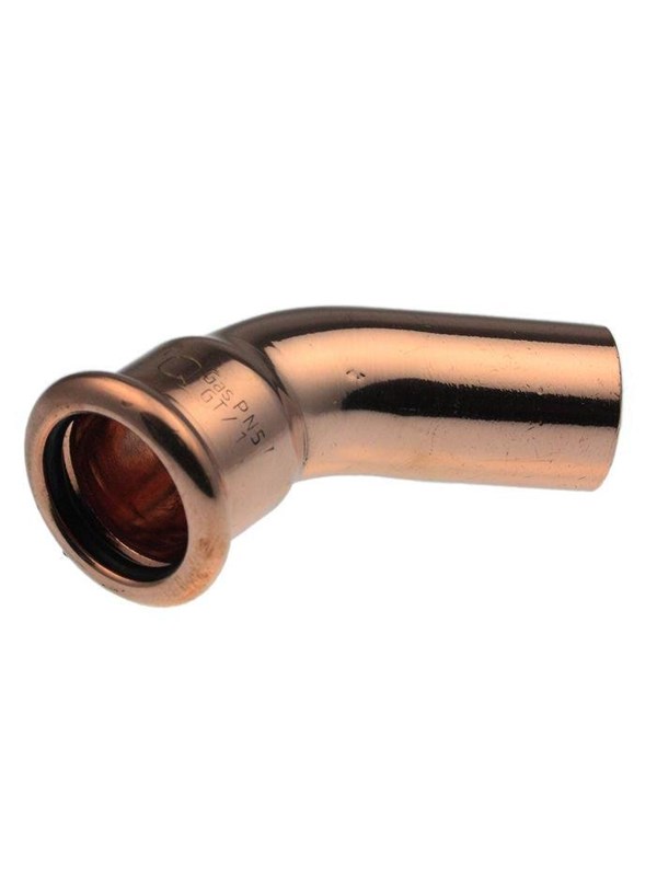Vsh Fabrieken Xpress Koper elbow 45 deg. fø 28
