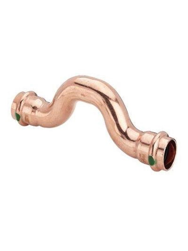 Viega Profipress overbending 22 Copper/bright 352158