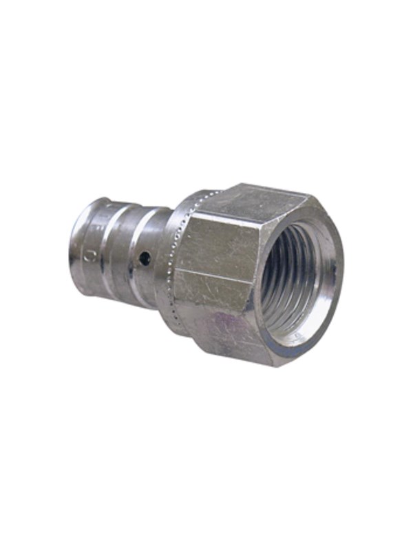 Uponor press adapter female thread 50-rp1 1/2ft
