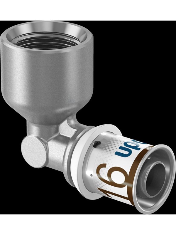 Uponor s-press plus elbow female thread 25 mm x 34