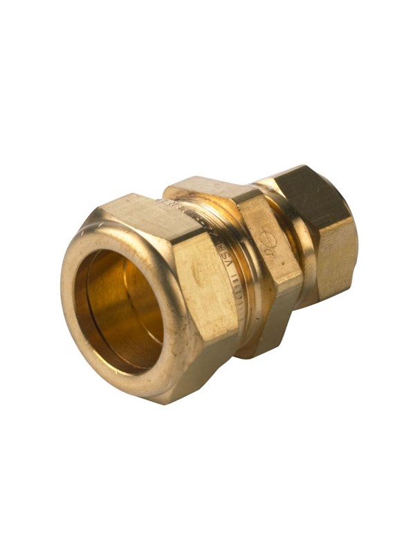 Vsh Fabrieken Compression straight coupl. red.2xc 15x10