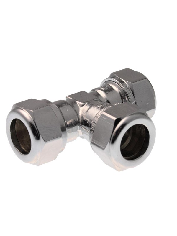 Vsh Fabrieken Compression tee 3xc 12x12x12 chrome s122