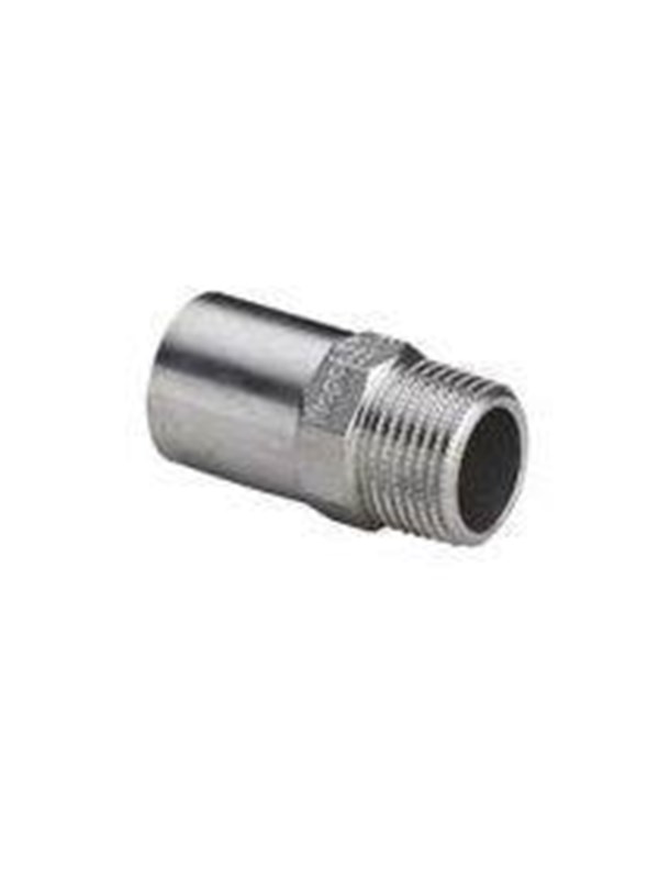 Viega Sanpress inox insteekstuk 22 x 34 436742
