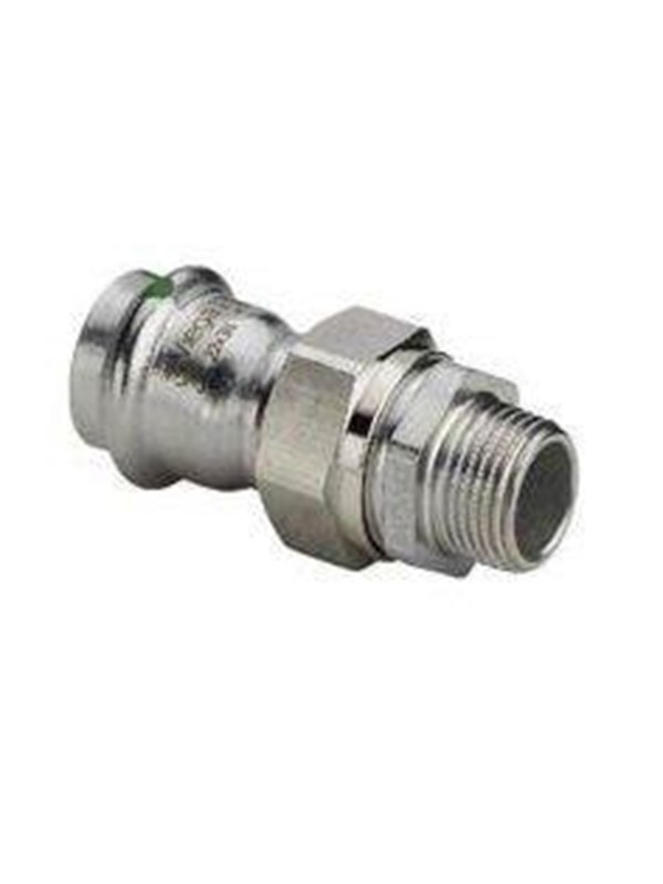Viega sanpress inox AV / multimedia paneel union 22 x 3/4 438302