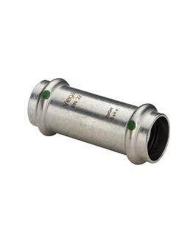 Viega Sanpress inox sliding coupling 15 mm Roestvrij Staal