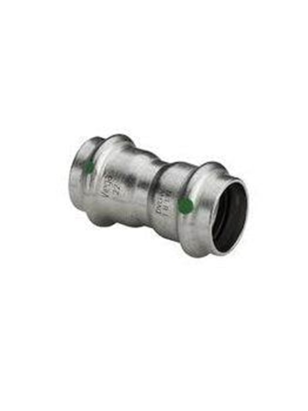 Viega Sanpress inox coupling 54 mm Roestvrij Staal