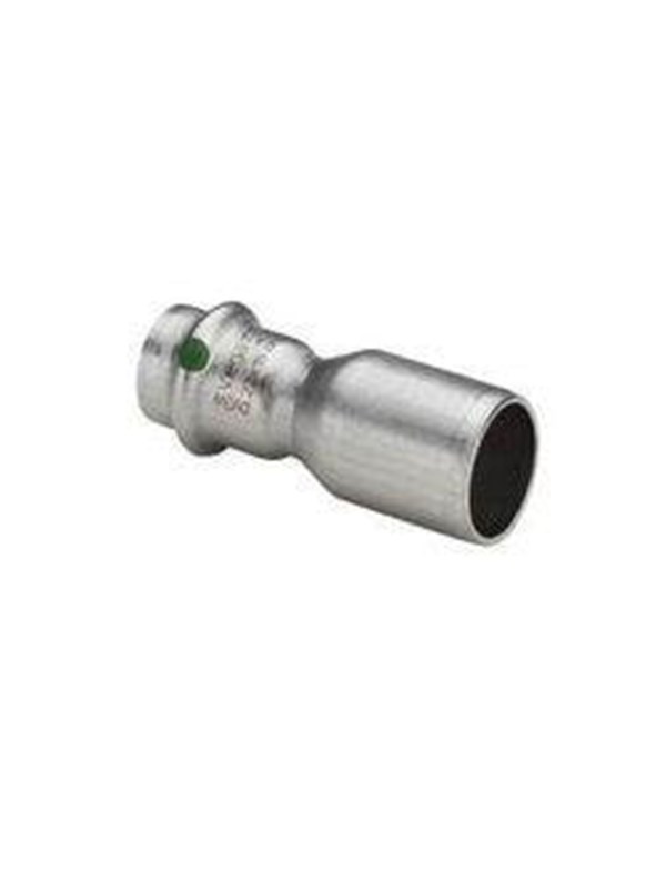 Viega Sanpress inox xl verloopstuk 76.1 x 54 mm