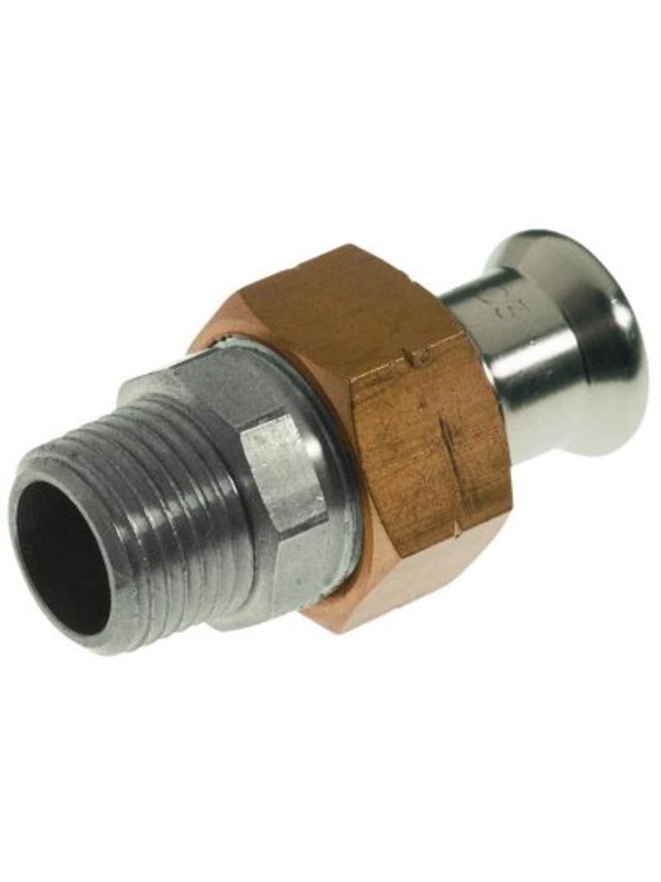 Vsh Fabrieken Xpress Roestvrij straight union fm 35xr1 1/4