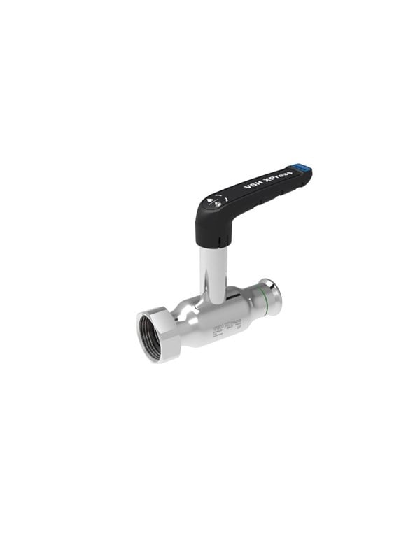 VSH XPress FullFlow RVS kogelkraan verlengde spindel met koppeling b/b 15xG3/4" (DN10) Type XPR21401, 2010001411