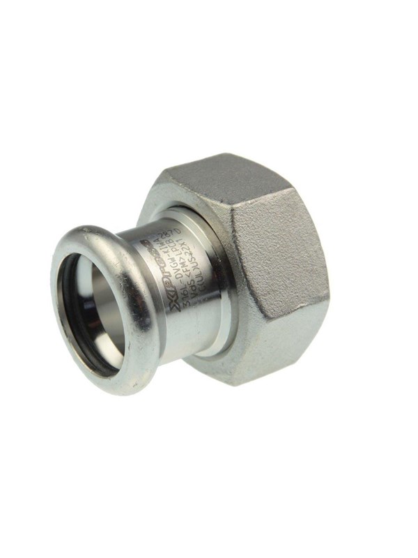 Vsh Fabrieken Xpr Roestvrij coupl w/nut ff 22xg1