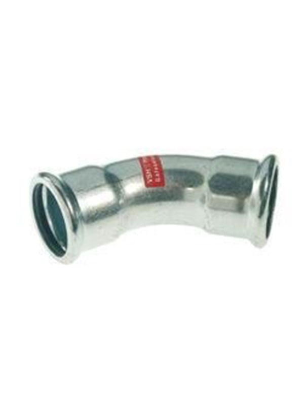Vsh Fabrieken Xpr Carbon elbow 45 deg. ff 76.1