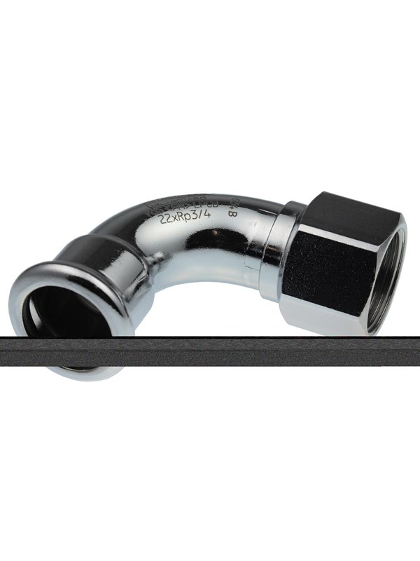 Vsh Fabrieken Xpr Carbon elbow 90 deg. ff 18xrp1/2