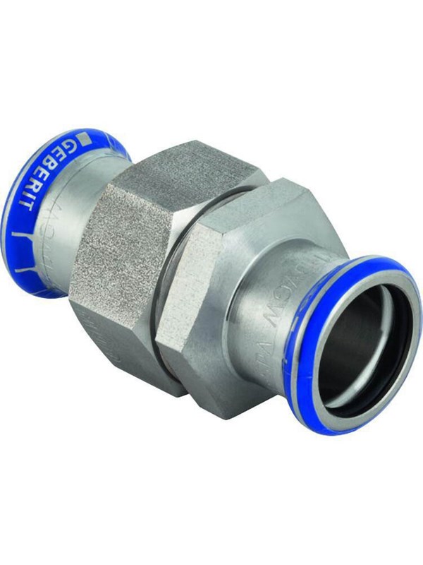 Geberit mapress Edelstaal union with union nut made of crni steel: 35mm