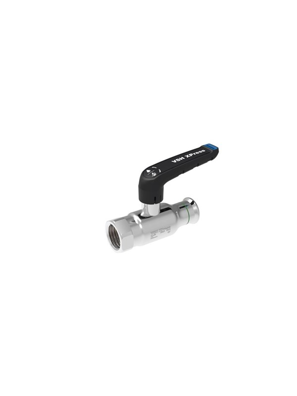 VSH XPress FullFlow roestvast stalen kogelkraan i/i 42xG1 1/2" (DN40) Type XPR21000, 2040001000