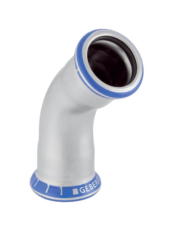 Mapress RVS 316 Fitting met 2 aansluitingen