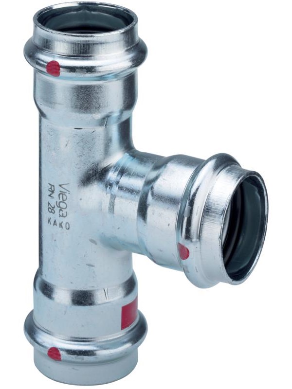 Viega Prestabo T-stuk 54 x 28 x 54 mm