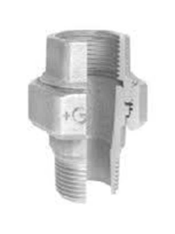 +GF+ Union galvanized for m taper seat 1/2"