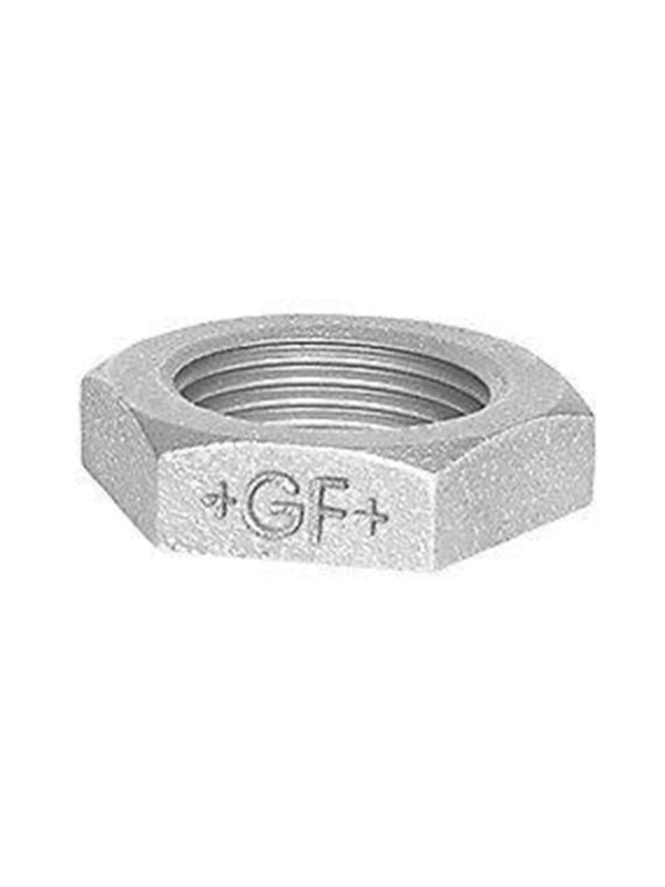 +GF+ Backnut galvanized 3/8