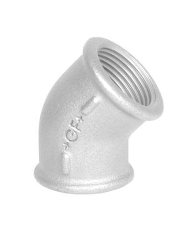 +GF+ Angle galvanized 45° for F 2