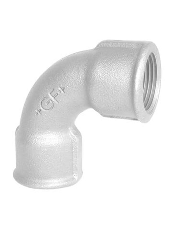 +GF+ Short bend 90° galvanized for F 1 1/2