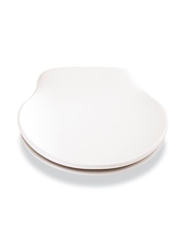 Pressalit raja toiletseat with sc & lo Wit